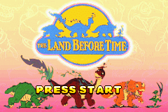 Land Before Time Collection screenshot 2 for GameBoy Advance